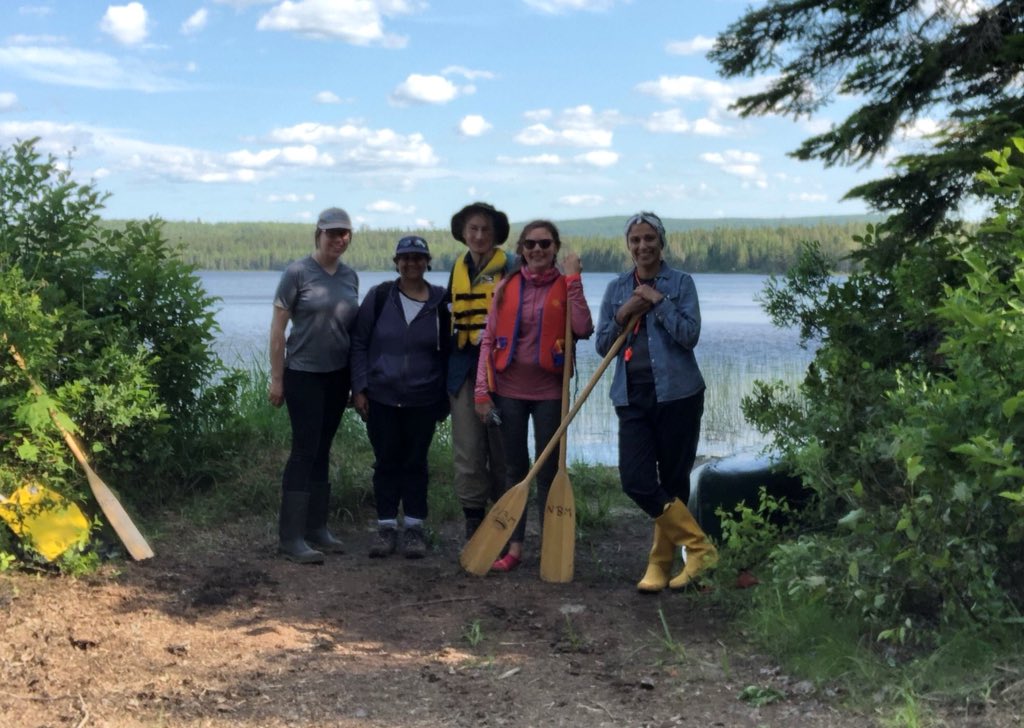 This week staff from the Atlantic Reference Centre were in the field! They joined <a href="/nbmmnb/">NBM-MNB</a> in Kennedy Lake for their #NBMBiotaNB - a biological survey of protected natural areas across the province. Learn more about BiotaNB here: nben.ca/en/biodiversit…