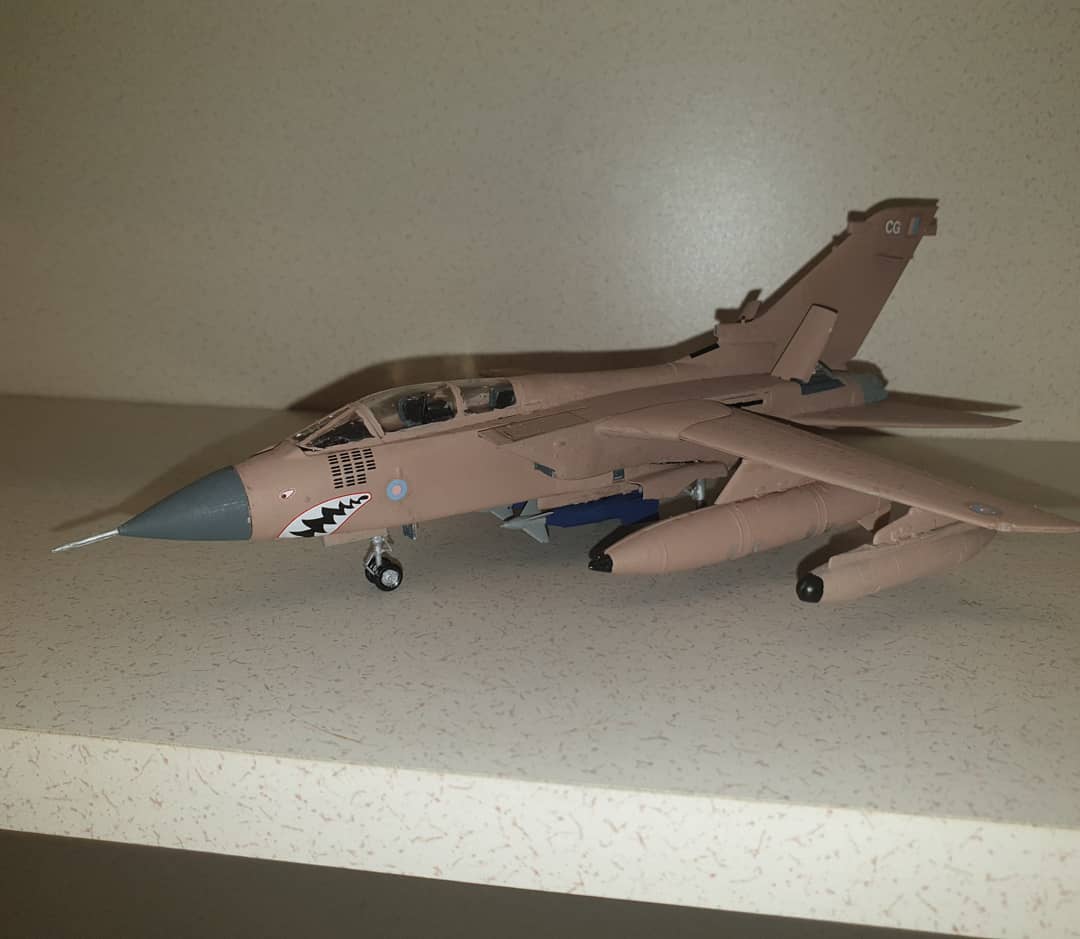 1027Squadron's tweet photo. Well done to Sgt McNally who placed second in his aeromodelling category and CI Readman who placed third in the staff category! We now have a shelf dedicated to the Tornado! https://t.co/HEDD8tGSSH