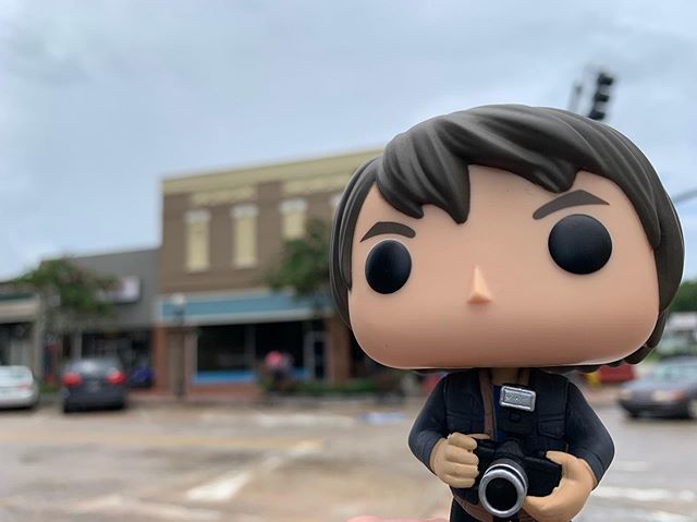 popvinylworld's tweet photo. Jonathan visiting downtown Hawkins (actually Jackson, GA) #strangerthings #pop #jacksonga #hawkins #funko #popvinyl @originalfunko https://t.co/3U8Zmix6lu https://t.co/mEdsiSIq2a