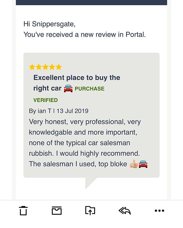 Snippersgate's tweet photo. Makes it all worth while....these reviews make the hard graft we put in worth the effort. Treat customers how you you would like to be treated and you can’t go far wrong. #snippersgate #dothingswrighthefirsttime #customerservice #dothejobright https://t.co/qkSGX5kQGW https://t.co/Acoet5cpS7