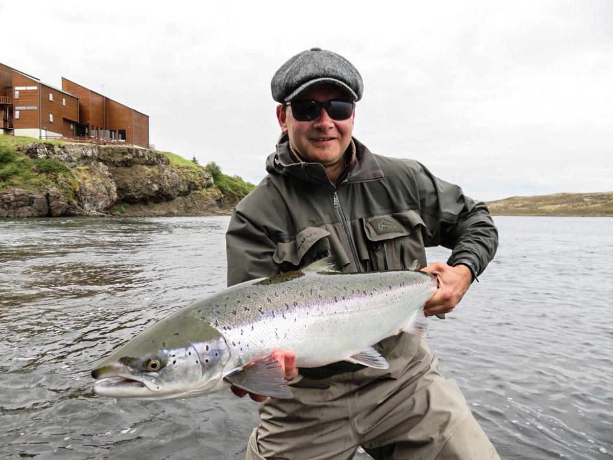 FishingHolidays's tweet photo. A couple more pictures from our recent trip on the Grimsa in Iceland!  Full report and video, right here: https://t.co/FgUJoKWc5D
 #WhereWiseMenFish #FlyFishing #Travel #FlyTying #ShadowFlies https://t.co/J2qLiw2bd6