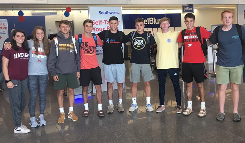 JettFoundation's tweet photo. And they're off! Be sure to follow #JettRide2019 for the next couple of weeks at https://t.co/mX7bA70arw . We will frequently post updates and photos of their ride and adventures. Day 1 recap is now posted! #FightDMDTogether #Duchenne https://t.co/3fgZbhf7eo