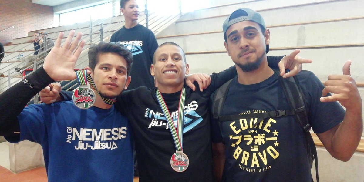NeesoOnizuka's tweet photo. Slamaat to my cousins bringing back x2 adcc medals #adcc #bjj @DavidHsu @BJJPLUS @fight2winbjj @324121212121212 @BJJEventsSA @ADCC_Federation @TrezlySnipes https://t.co/f8isY23Bsu