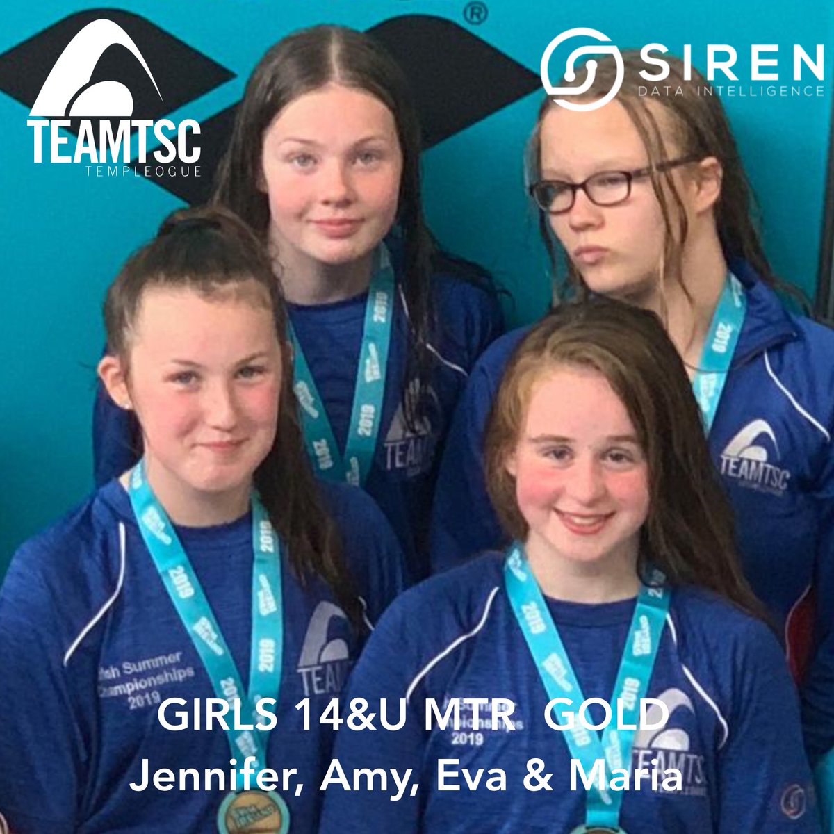 TEAMTSCSWIM's tweet photo. Well done again U14 MTR Girls
(Better picture)
Jen, Amy, Eva & Maria
@swimireland #IND2 https://t.co/rpXOtWBVda