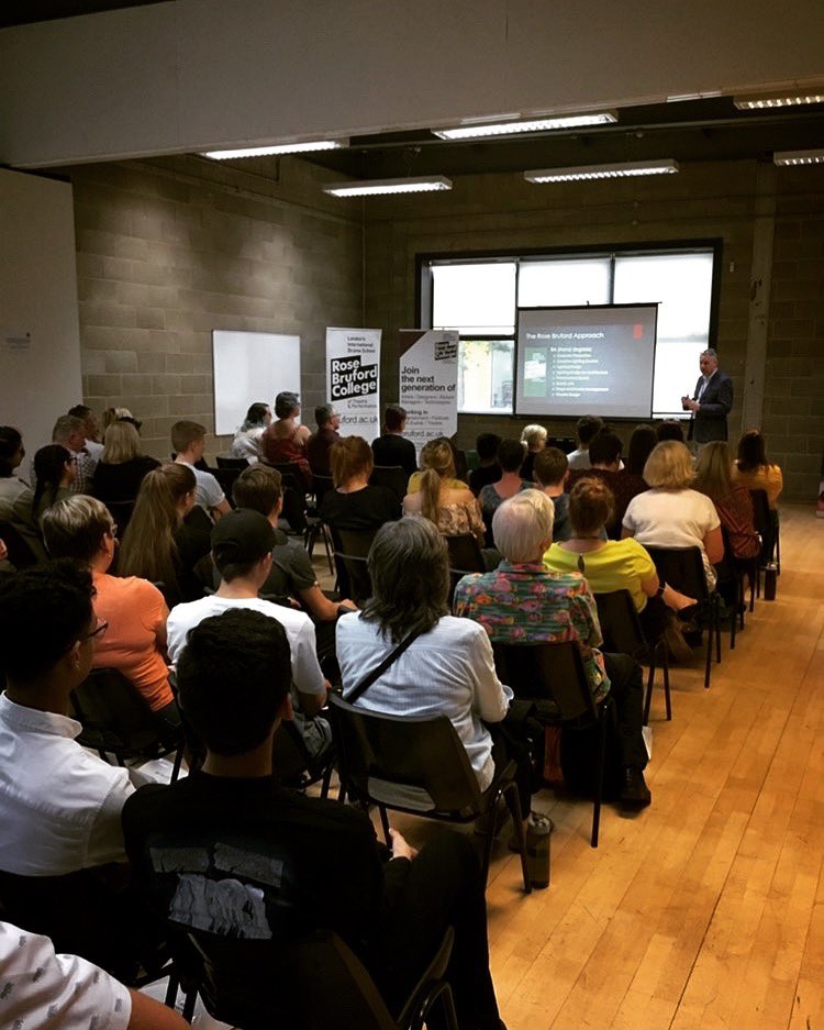 rosebruford's tweet photo. Thanks to all who attended our School of Design, Management and Technical Arts open day. We hope you had an influential and enjoyable time here at Rose Bruford!
#JoinTheNextGeneration #RBC #OpenDay #Summer https://t.co/DSVMsrxOUI