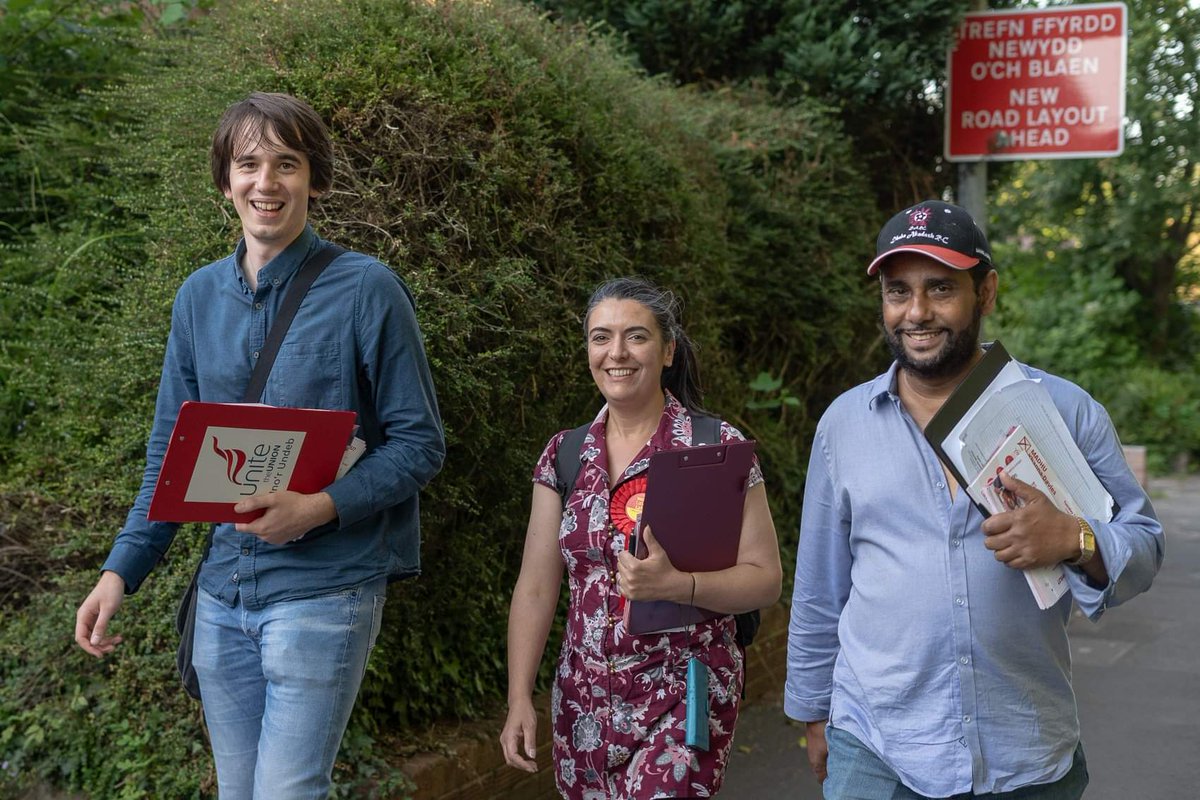 CyncoedLAB's tweet photo. This unstoppable team are #InItToWinIt @mkdavies4 @EmlynJP @Cllr_AliAhmed #Madhu4Cyncoed #Cyncoedbyelection #WelshLabour #InItToWinIt #July16th #knockemred @CardiffCentLAB https://t.co/rrussl3VzV
