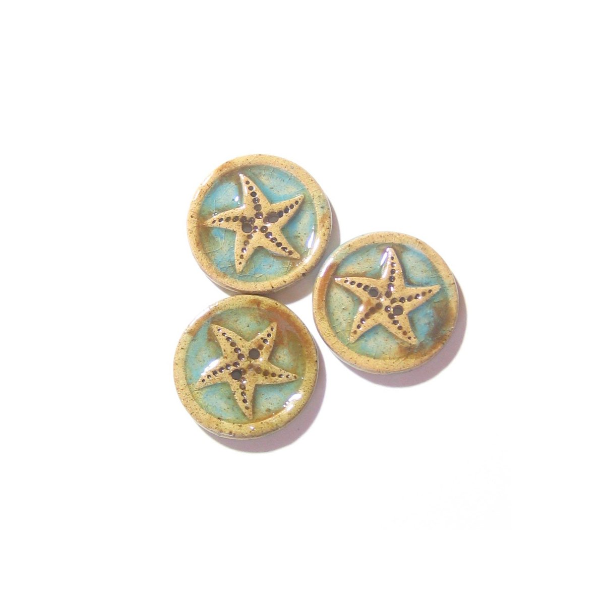 JKCJewelry's tweet photo. Starfish Stoneware Button, Ceramic Button, One Inch, Artisan Button, Scarf Button, Ceramic Button, Knit Button, Coat Button, Sealife https://t.co/EatoI8e4OR #JKCJewelry #Etsyfinds #pottery #Etsymntt #HandmadeButton https://t.co/FbQeC6NiA0