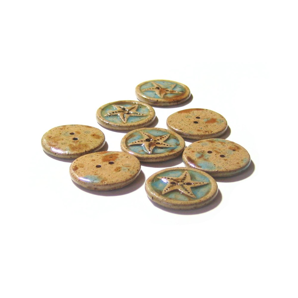 JKCJewelry's tweet photo. Starfish Stoneware Button, Ceramic Button, One Inch, Artisan Button, Scarf Button, Ceramic Button, Knit Button, Coat Button, Sealife https://t.co/EatoI8e4OR #JKCJewelry #Etsyfinds #pottery #Etsymntt #HandmadeButton https://t.co/FbQeC6NiA0