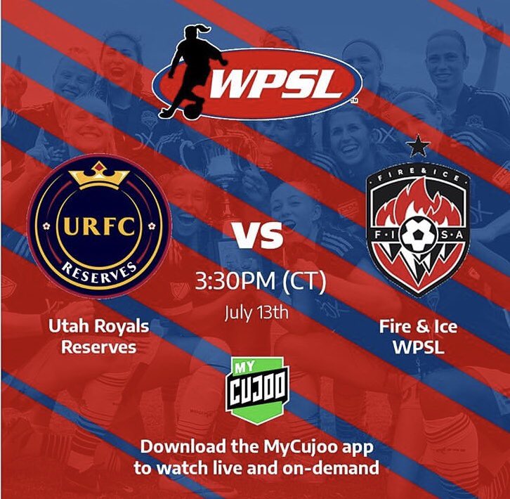 SalvoScw's tweet photo. Another great semi final match up coming your way at Reynolds Field! Following all the action LIVE with MYCUJOO 

https://t.co/jg9G0Vt31I https://t.co/MXdUj4wtBb