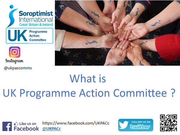 UKPACc's tweet photo. What is UKPAC? Take a look at our new video to find out more at: https://t.co/eYlzKZocy2 #soroptimist #ukpac @SIGBI1 https://t.co/0ZDrm53esJ