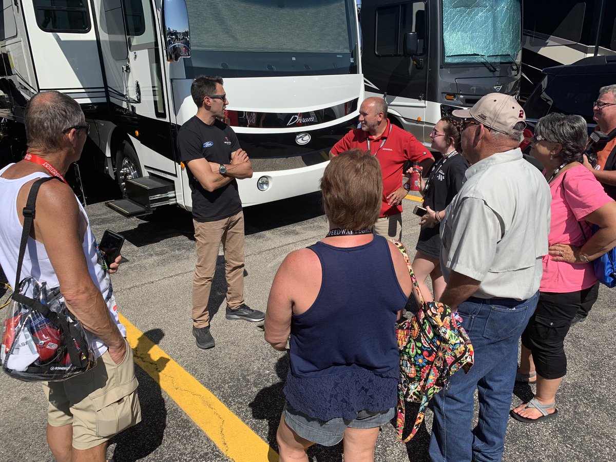 HaasFactoryTeam's tweet photo. Meet and greets continue at @KySpeedway! This got us thinking, fans....
If you could ask @Aric_Almirola a question, what would it be?
#VTAracing | #Almirolling https://t.co/543jFzjnZ1