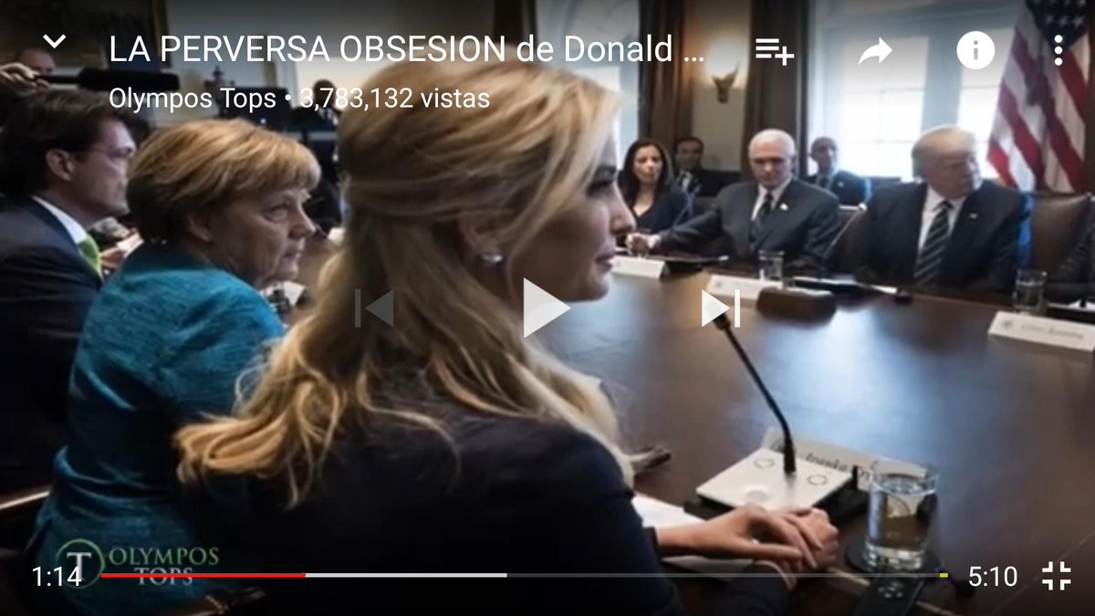  #IvankaTRUMP #PrimeraDAMA de  #EEUU???Sentada en la  #SillaPRESIDENCIAL ( #FOTO)Y operando además para el  #FMI??? #MAGA