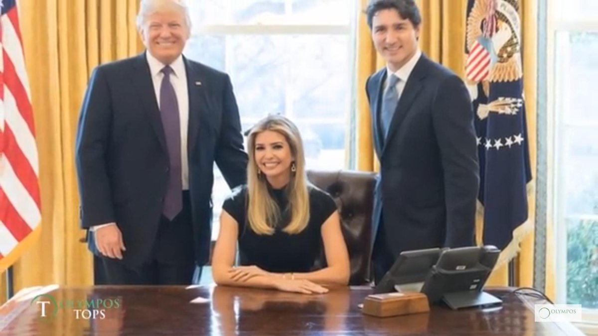  #IvankaTRUMP #PrimeraDAMA de  #EEUU???Sentada en la  #SillaPRESIDENCIAL ( #FOTO)Y operando además para el  #FMI??? #MAGA