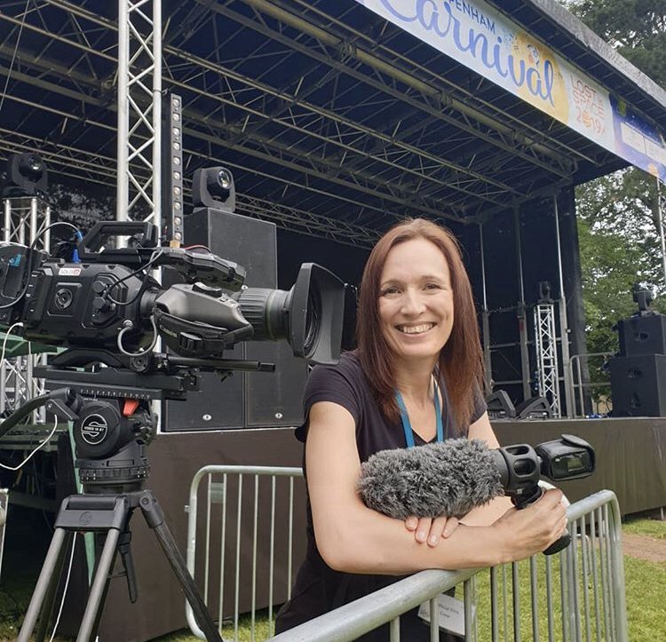 solo16uk's tweet photo. Great shoot today in #Chippenham for their Carnival with @ChippenhamBID @Chippenhamtcl. Thanks to @MsChrisGibbs on interviewing duty. Highlights video out on Monday. #Wiltshire #Chipcarnival #eventfilming https://t.co/gab8ZJefPd