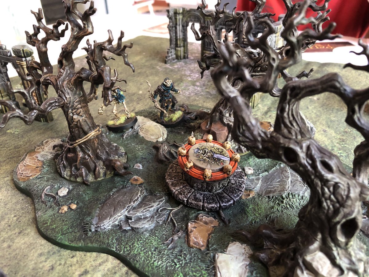 FamilyGeekStuff's tweet photo. Sawyer and Kyle played the first game of Relicblade!

Hope to have another game tomorrow with my Wildkin vs Sawyer’s Bone and Darkness!

#relicblade #metalkingstudios #fantasy #miniatures #miniaturesgame #tabletopgames #familygeekstuff https://t.co/bD4NwALeVB