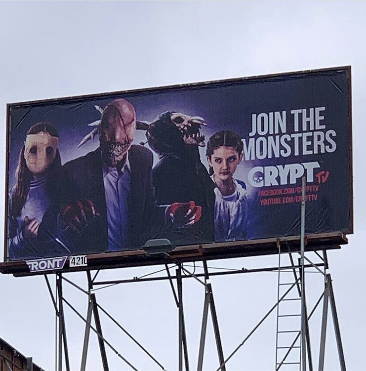 BriannaBazler's tweet image. Congratulations @CryptTV and @CarissaBazler ! Sooo amazing 👻☠️ #crypttv #cryptmonsters #cryptmonsteruniverse #cryptfamily