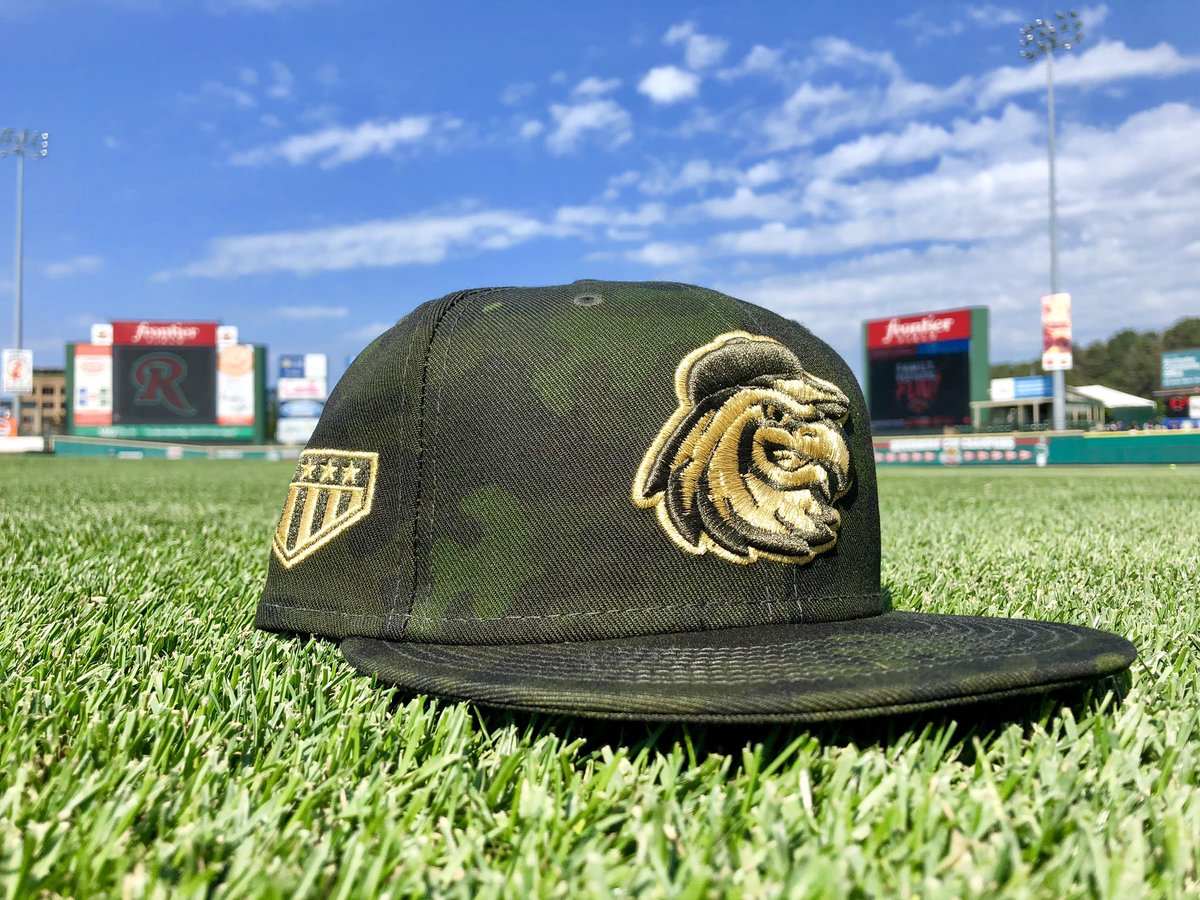 RocRedWings's tweet photo. Tonight’s Military Appreciation Night caps are pretty awesome. 

You can snag one at the Wings Team Store tonight. https://t.co/dY2EbpB70P
