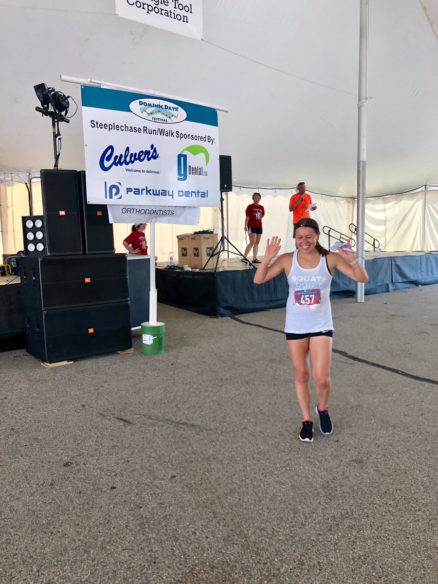 kellyfastruns's tweet photo. Another ๐ฅin the books. St. Dominicโs Steeplechase 5K. Brookfield, WI ๐#kellyfast #overallwoman #running https://t.co/1qmZ6rKlX5