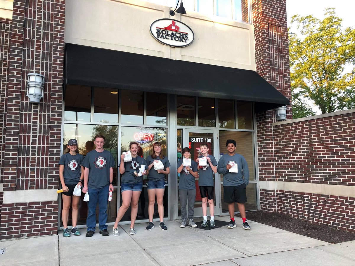 Starting our #ftcatiri day with a trip to  <a href="/KolacheFactory/">Kolache Factory</a>