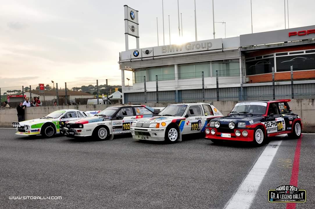 I Gr. A Legend Rally año 2012.
#gralegendrally