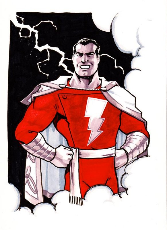 DCinthe1980s's tweet photo. Matt Wagner Marvel Family illustrations

#SHAZAM #MarvelFamily https://t.co/RHTGUi9iEM