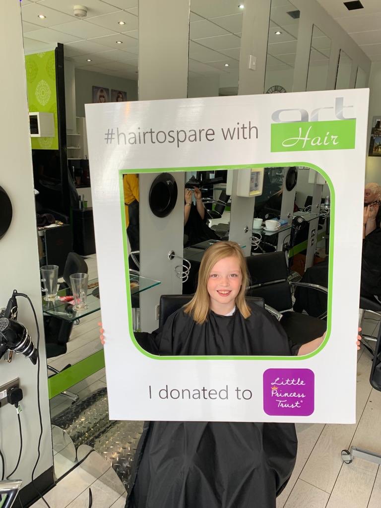 NeilC80's tweet photo. Prouder than proud of my Emma donating her hair to @LPTrustUK today.❤️ #hairtospare https://t.co/u3TusBSl1g