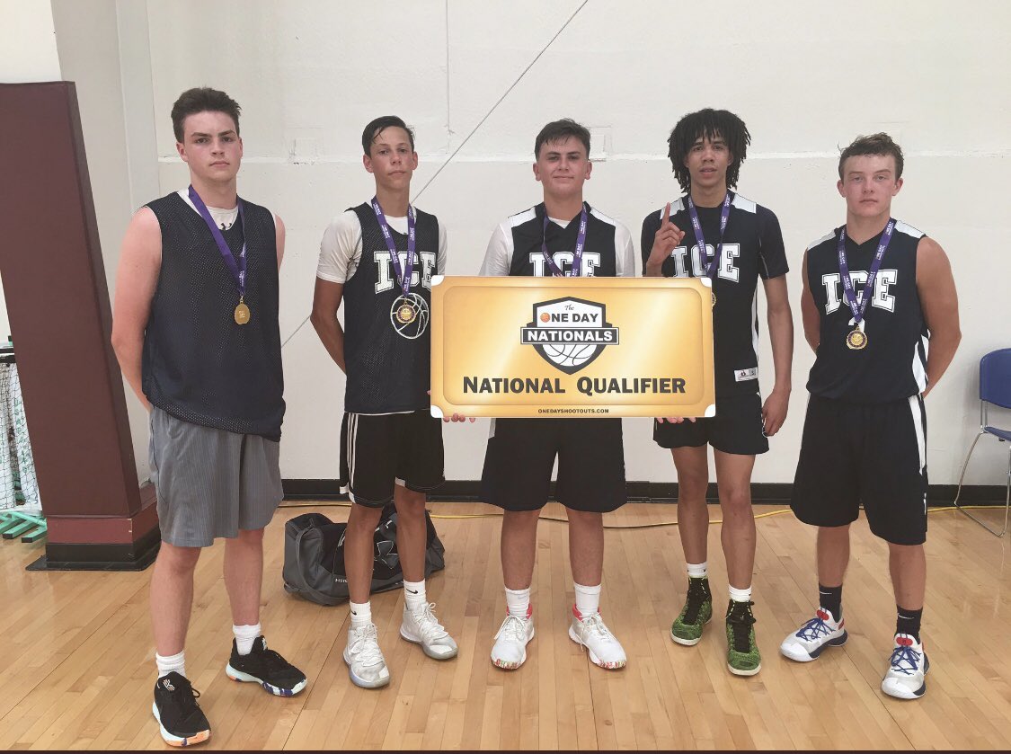 IceRockford's tweet photo. Rockford ICE goes 3-0 on the day to win the championship. Outstanding performance and hustle by @treydigi5 and @JackFulling. @kyle_kaempfer left his blood, sweat and front tooth on the floor today! https://t.co/I1jC5dfhj2