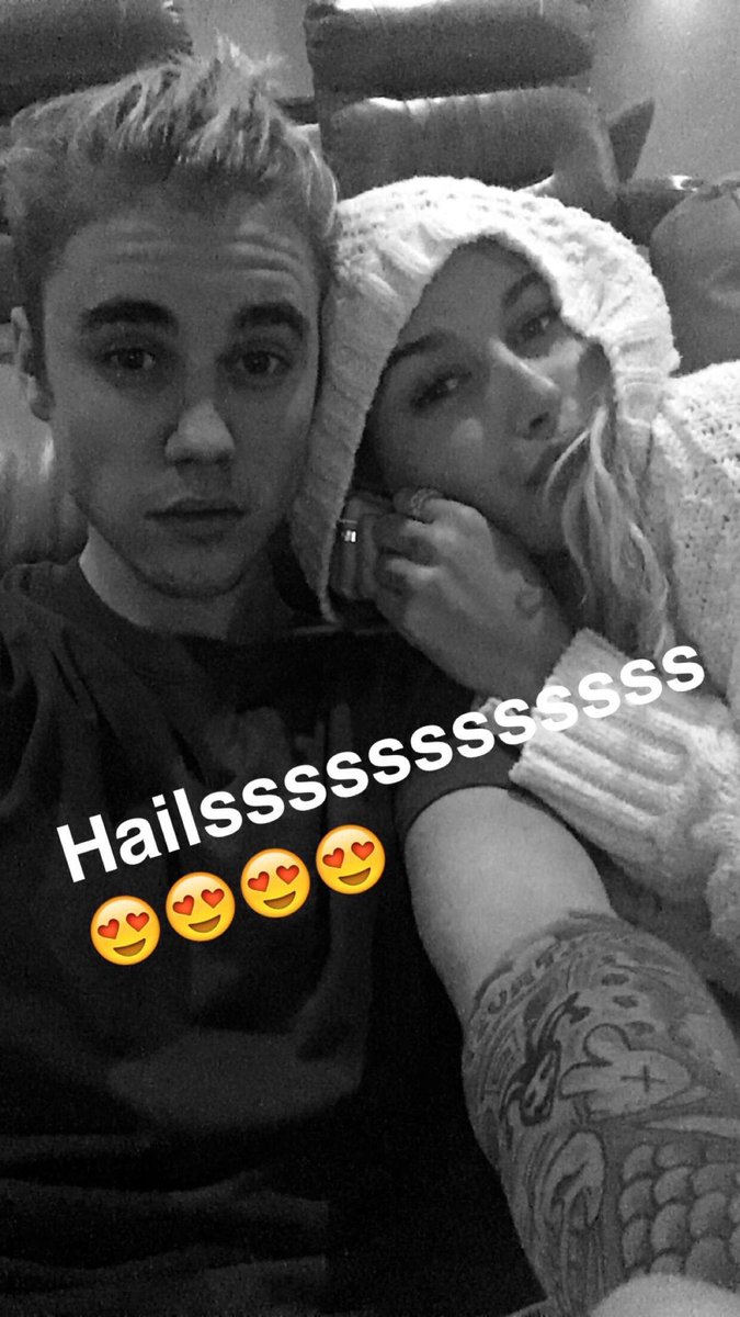 December 26, 2015: Justin via snapchat.