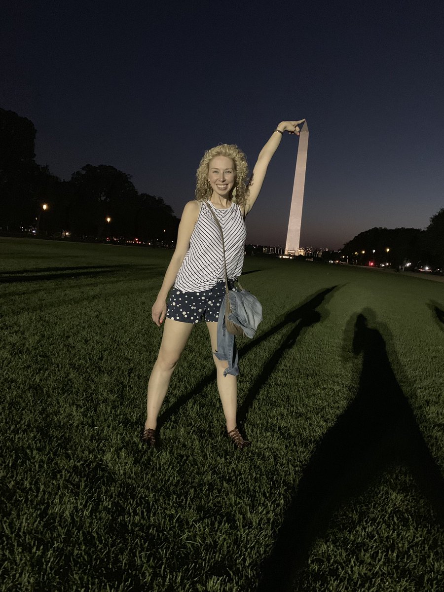 AMThublin's tweet photo. Just call me Olivia Pope! Spending the evening checking out the National Mall and all it’s awesome monuments! #Road2NSPRA #WhenInDC https://t.co/rc9ocsrvo7