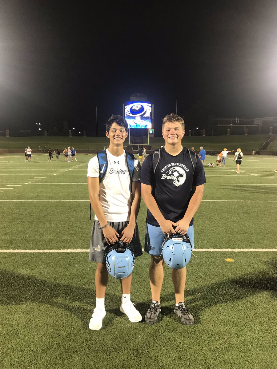 Had fun at UCO tonight! <a href="/RecruitBruinFB/">Recruit Bartlesville FB</a> @CoachHoodUco <a href="/BartlesvilleFB/">Bartlesville Bruin Football</a> <a href="/BraedenWinters/">Braeden Winters</a>