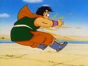 DammitWade's tweet photo. #Toonami #DragonBallSuper
Roshi: use a nosebleed! 
He’s referring to Dragon Ball when Yamcha fought an invisible man. Krillin flashed Roshi with Bulmas boobs which caused Roshi to have a nosebleed which covered the invisible man which made him visible for Yamcha to fight. https://t.co/tIIGjL8gEQ