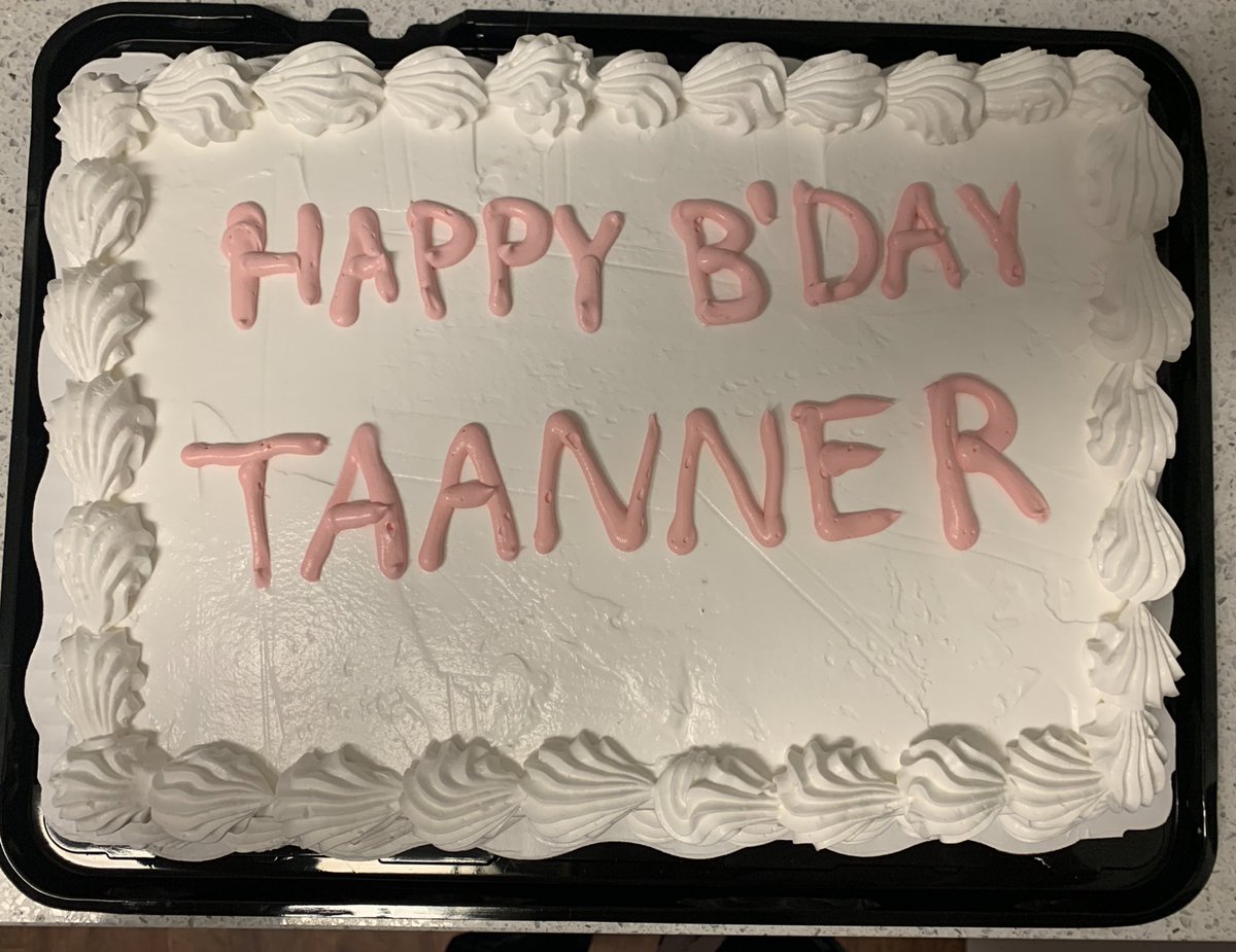 Working really hard for my #1 Office fan title. Happy 21st <a href="/TannerCappel/">Tanner Cappel ️️</a>!