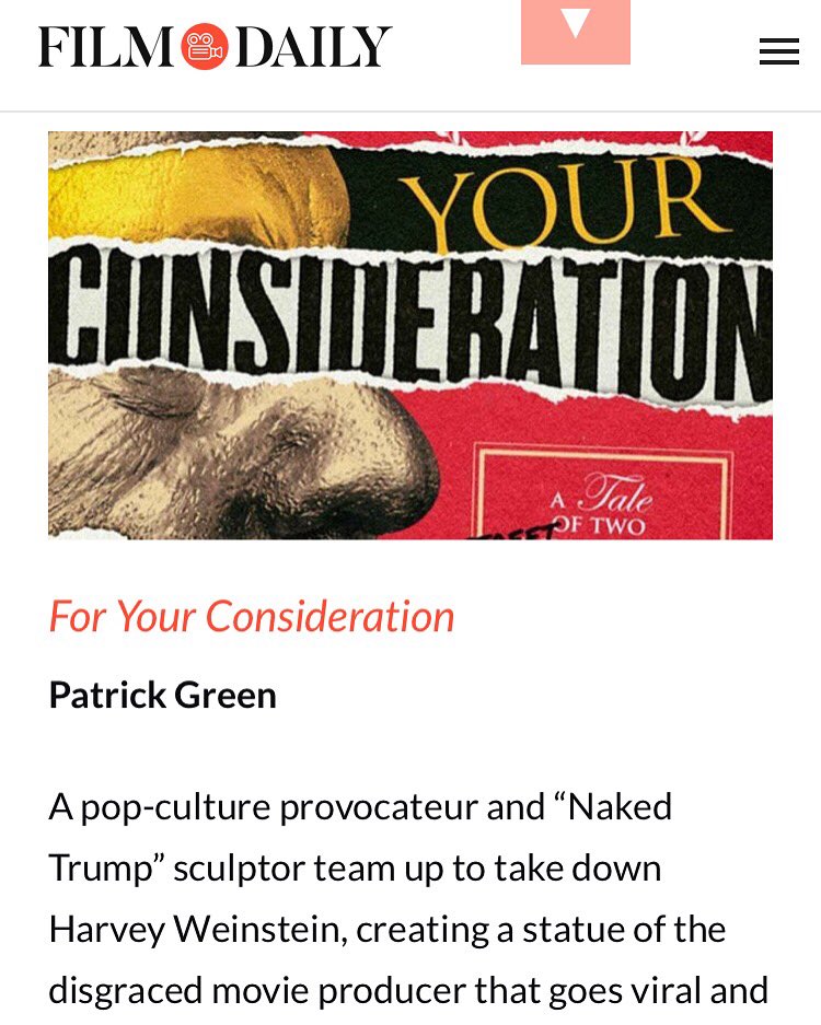 🤘🏼thx <a href="/FilmDailyNews/">Film Daily</a> named <a href="/fycdoc/">For Your Consideration Doc</a> as one of their top 10 films to watch at @mdffest 🤘🏼 our screening on July 20 at <a href="/cinemanova/">Cinema Nova</a> will be our international film premiere <a href="/plasticjesusart/">PLASTIC JESUS®️</a> #indiefilm