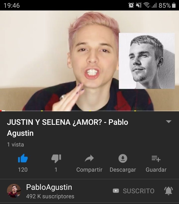 Ni quería enterarme q apenas lo subió LO VI JAJSJAJAJAJ