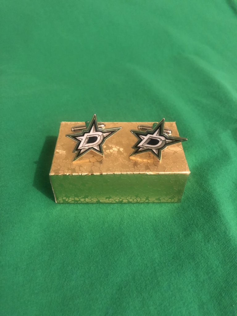 lclsportsluvver's tweet photo. As some of you may know, my daughter is getting married one week from today! I think I’m gonna have the greatest cuff links at the wedding! She had these custom made for my tux 👀🤩💚 #BestDaughterEVER #GoStars @daniturano466 https://t.co/7w7Jw9GdWp