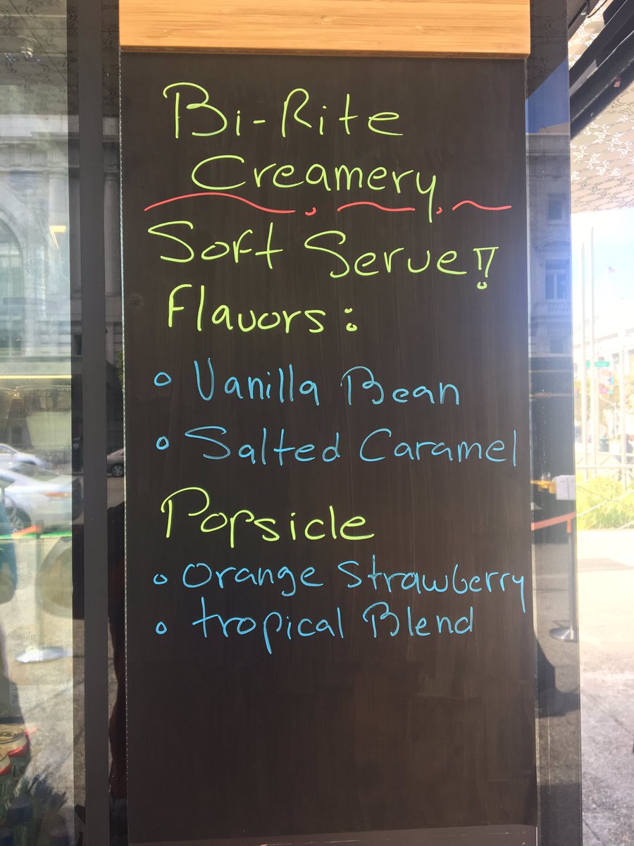 JenniferNorris2's tweet photo. Salted Caramel soft serve is back #BiRite kiosk @CivicCenter https://t.co/KtpCqWlhUO