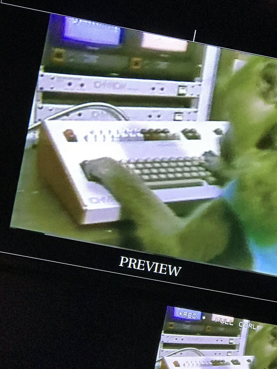 GFXGuyAZ's tweet image. When I started 20+ years ago in Sports and Entertainment i was told even a monkey can do my job. Today in the truck a monkey was spotted working on the @ChyronHego graphics. #sportsproduction #tvgraphics #graphicsops