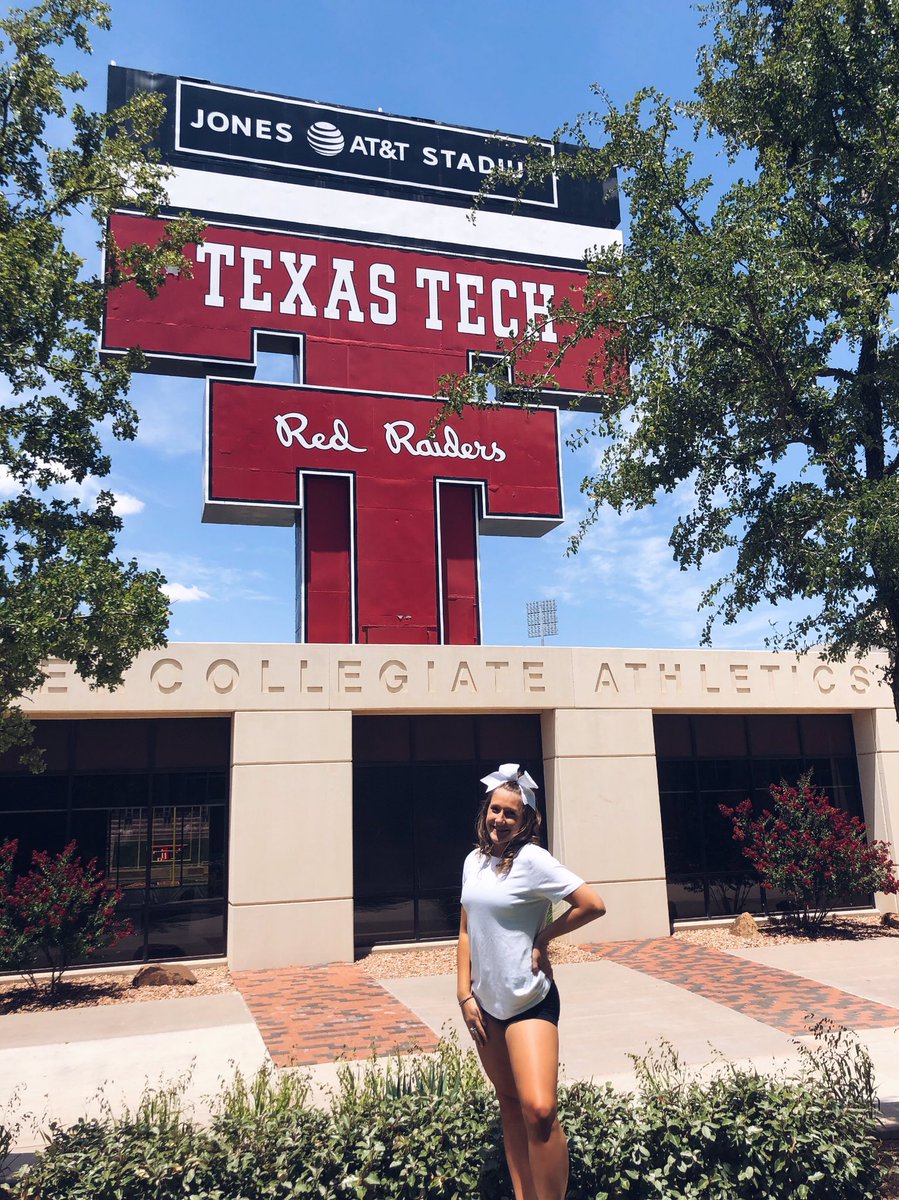 had a blast @ the texas tech cheer clinic today! #WreckEm <a href="/ttucheer/">Texas Tech Cheer</a>