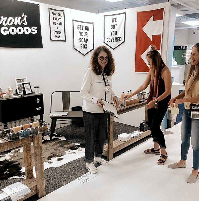 mayronsgoods's tweet photo. Our very own Mel at the AmericasMart gift show in Atlanta! We love our customers ❤️
·
·
·
·
·
#beauty #beautyproducts #skincare #essentials #naturalskincare #healthyskin #femalefounders #lookgoodfeelgood #face #summer #femalebusinessowner #nontoxicbeauty #smoothskin #makeupa… https://t.co/NLs2uI52eq