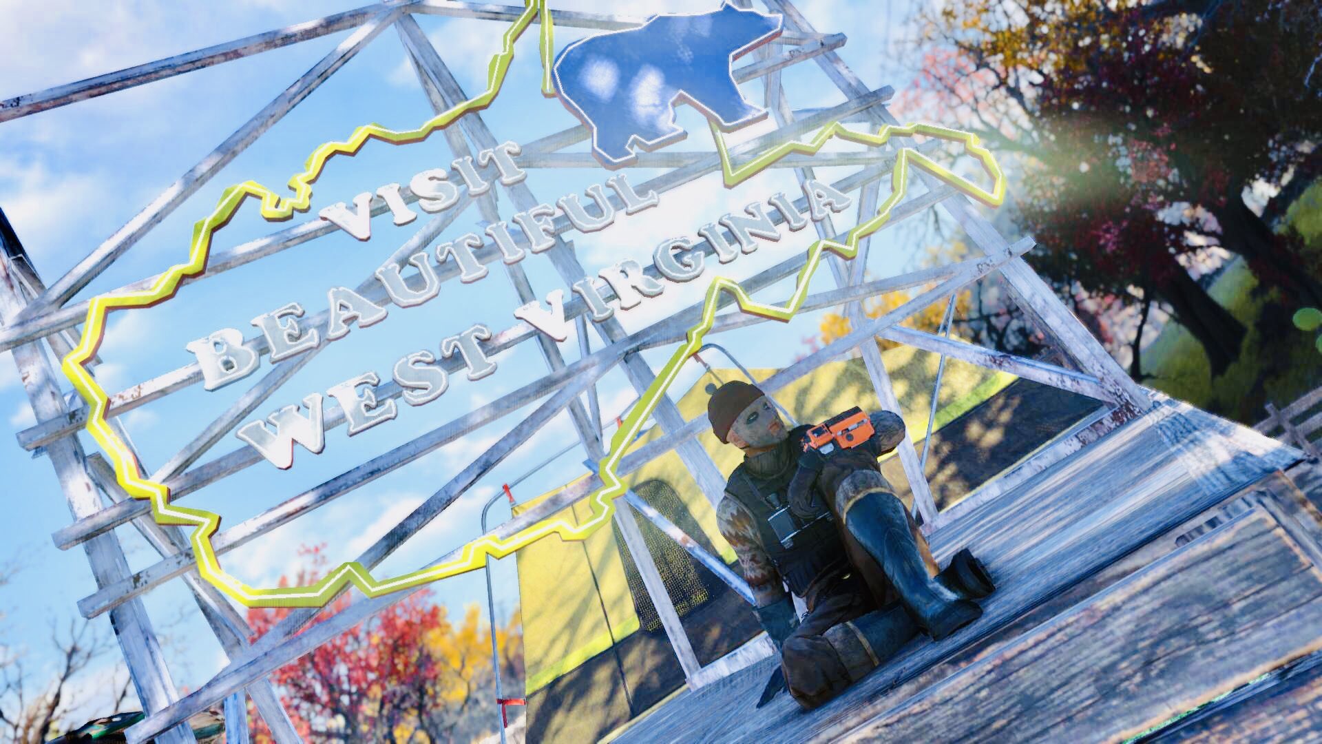 たぎるyos On Twitter 今日のコーディネート サバイバリストの服 サバイバリストの帽子とマスク フォールアウト76 Fallout76 フォールアウト76今日のコーディネート