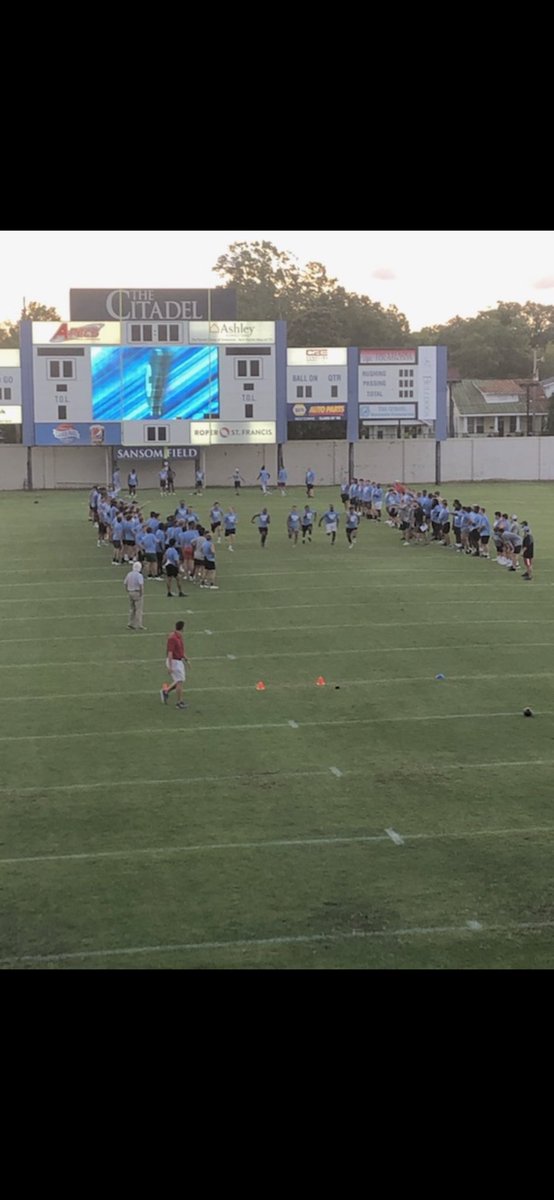 declankapusta's tweet photo. I had a great camp at The Citadel, thanks for having me! @CoachBHodges @TurnerWest5 @Coach_BThompson @CitadelFootball @WalhallaHSFBall https://t.co/8hLy8XHwbR