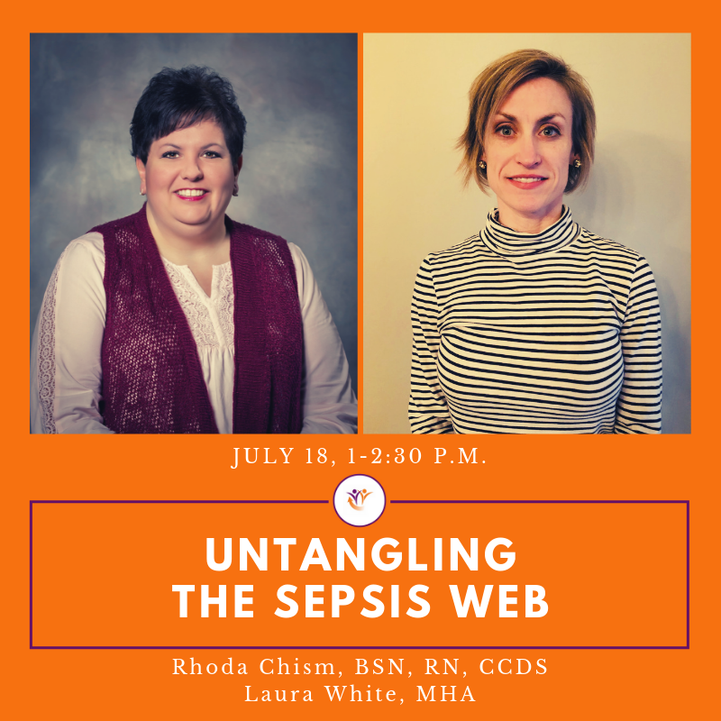 ACDIS's tweet photo. Register now for the webinar that one #ACDIS2019 attendee called “the best presentation on #sepsis I have ever heard!” The webinar happens next Thursday--you don't want to miss it! https://t.co/vk91Ilm4QJ https://t.co/0IcWqoWurb