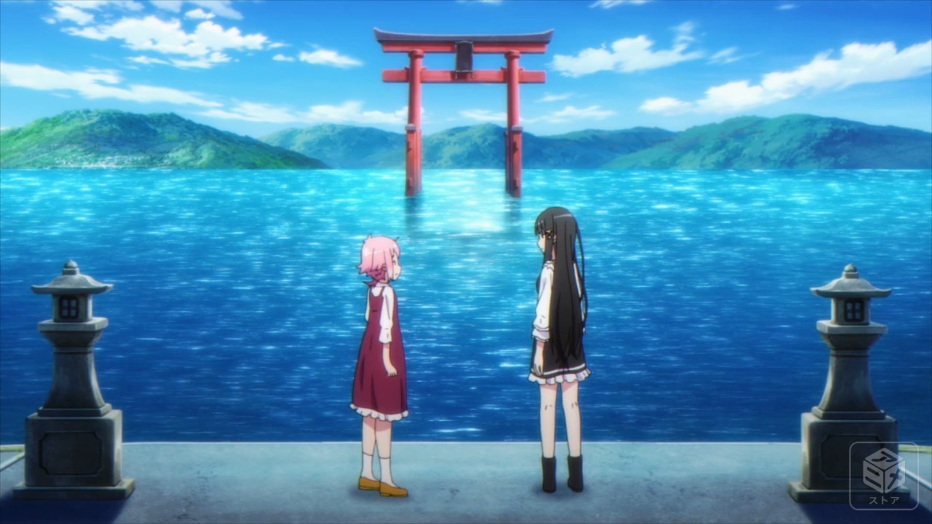 小庵 グランベルム の聖地は 滋賀県のようですね 厳島神社かと思ったら 高島市の白鬚神社とのことで 滋賀はそこそこ行ってるつもりでしたが ここはまだ行ったことがない あと この道路の真ん中にある石祠 どっかで見たことがある気がする