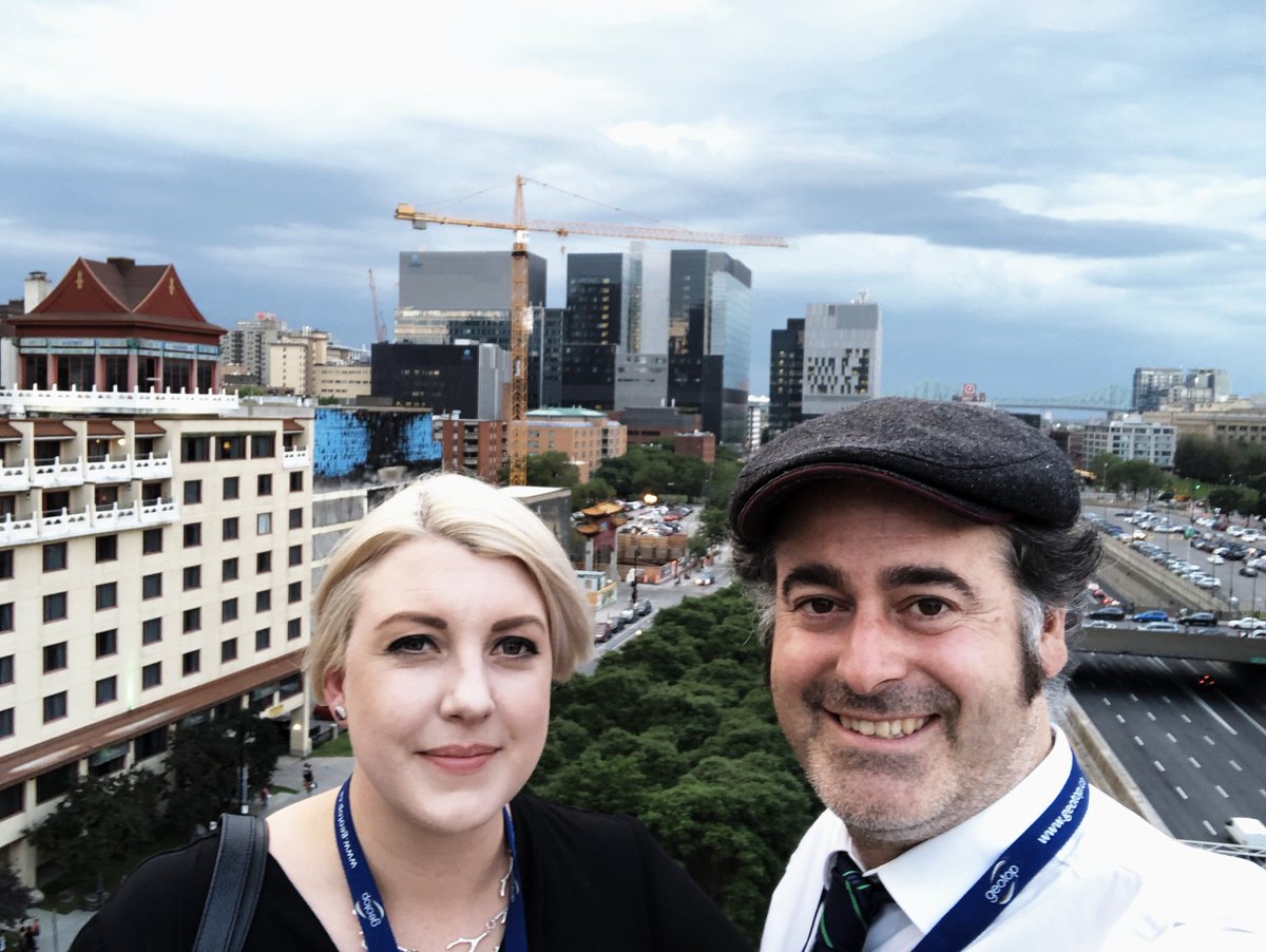 RonSukiRon's tweet photo. Roof-top exploring at Palais de congress de Montreal #IUGG19 https://t.co/6ZFjT47sWE