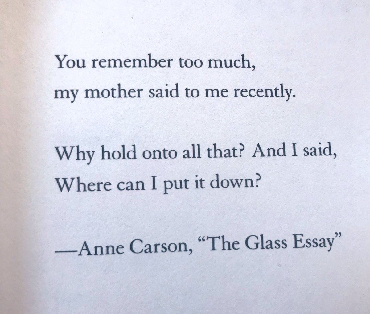 Epigraph of Long Live the Tribe of Fatherless Girls by T Kira Madden.
