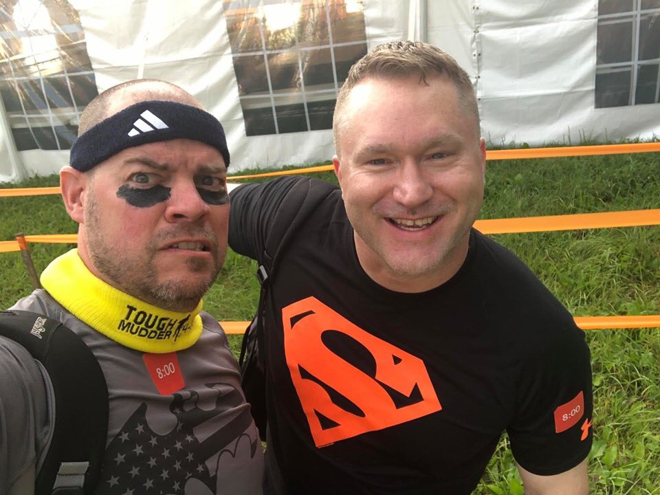 priedel3's tweet photo. My first #ToughMudder was quite the challenge but I survived! I did all 25 obstacles & only got shocked 1x. Now, my whole body is freezing up and I can barely walk around, let alone climb up stairs. Looking forward to next year!
#FirstMud #KeepRising #ToughMudder #BestOfTheBold https://t.co/cl0X8wT7nZ