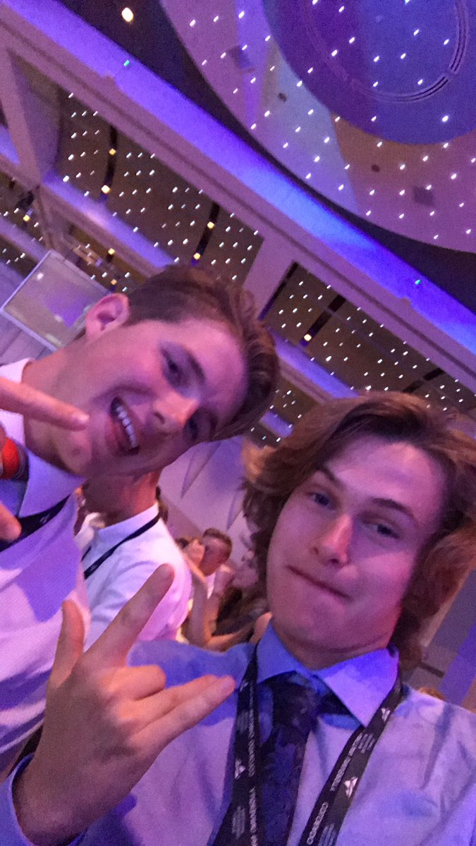 Chich &amp; Choch at #WCS19 @JohnnyWonderr