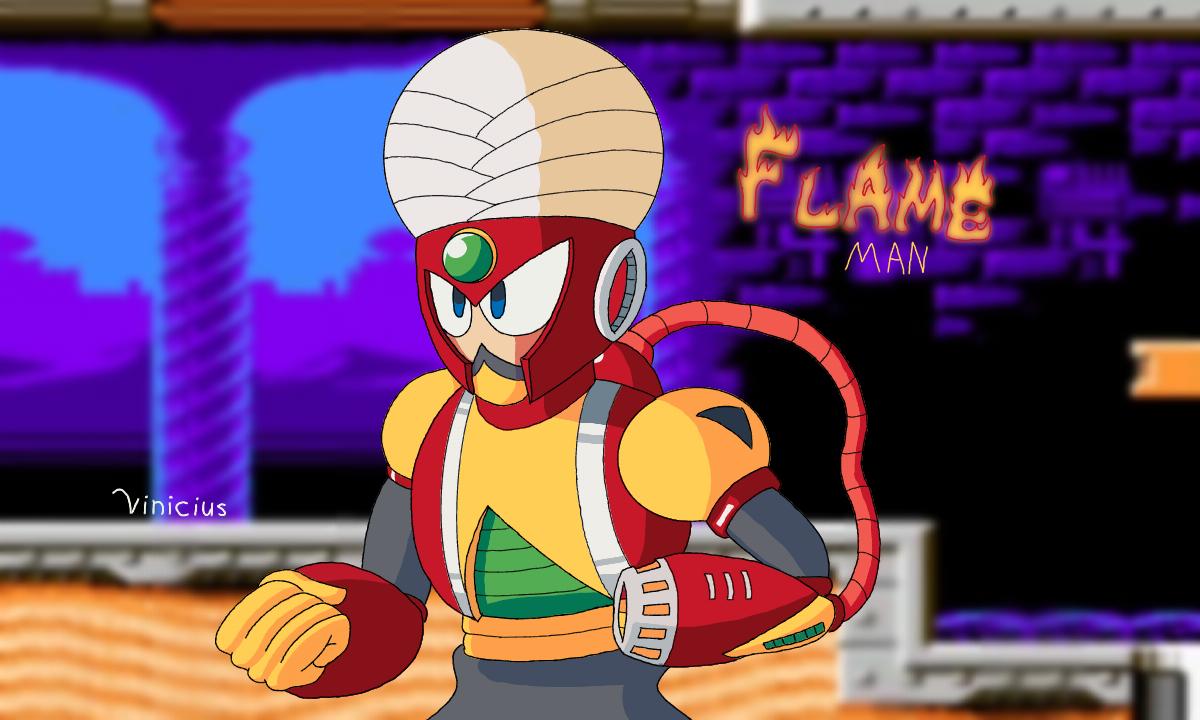 VinnydoNas19's tweet photo. 🔥 Flame Man 🔥 

#MegaMan  
#ロックマン 
 #MegaMan6 
 #ロックマン6 
  #FlameMan 
   #NES 
   #FamiCom https://t.co/oksQ5j5KQU