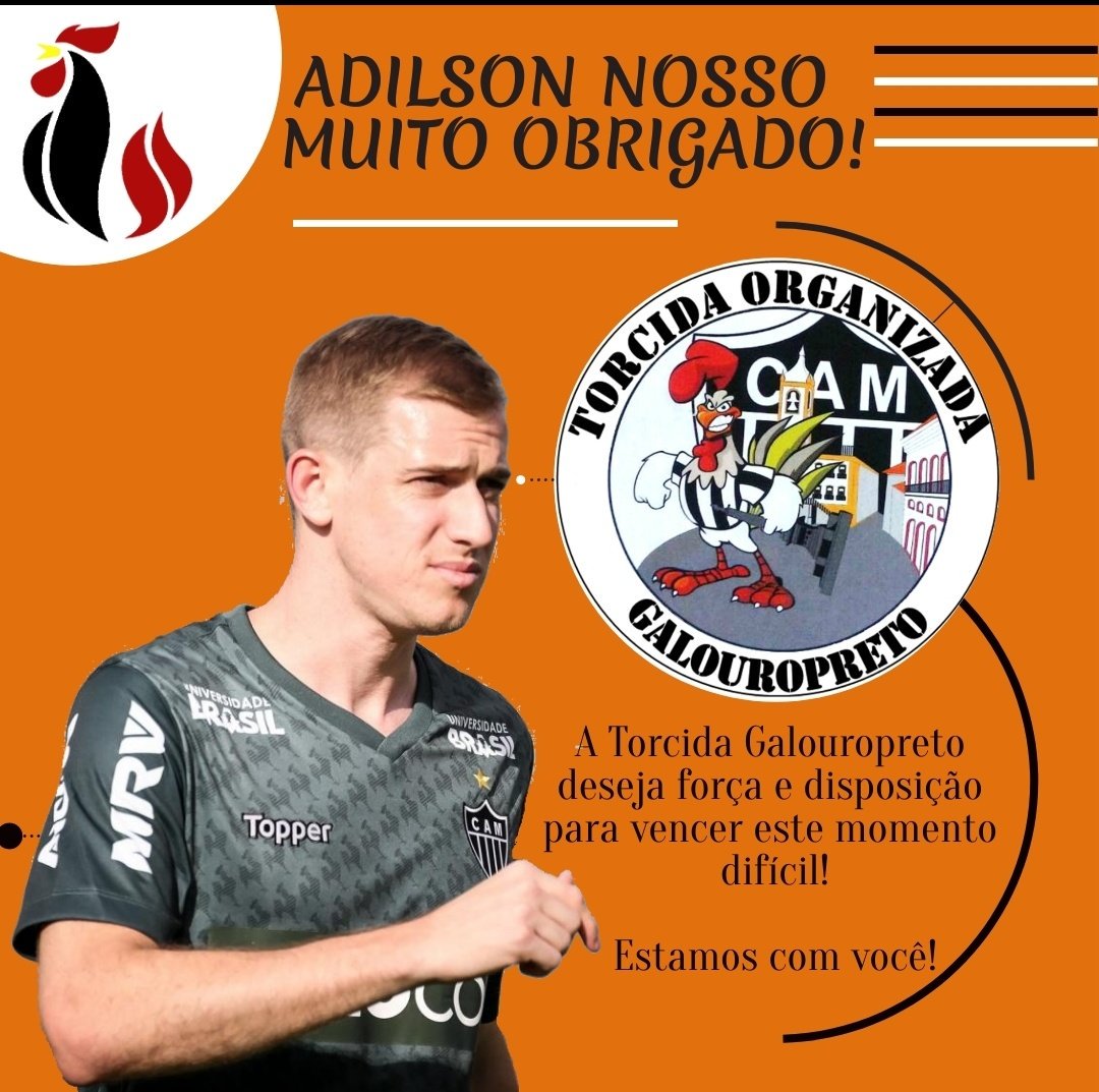 daugcelino's tweet photo. @adiwarken @ray_godoy_ @eder_desenhos Nós da Galouropreto agradecemos a você Adilson por todo empenho nosso Galo! Desejamos sucesso no tratamento e restabelecimento da sua saúde. Força! #EstamosComVoce
#ForcaAdilson https://t.co/cxOSFgOe7f