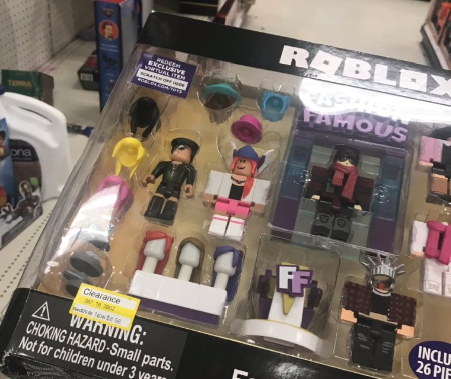 Lily On Twitter If You Are Interested In The Big Roblox Toy Sets Like Fashion Famous We Are Finding Them At Target Marked Down 70 30 Down To 9 This Is A - lily on twitter new roblox celebrity series 2 toys are